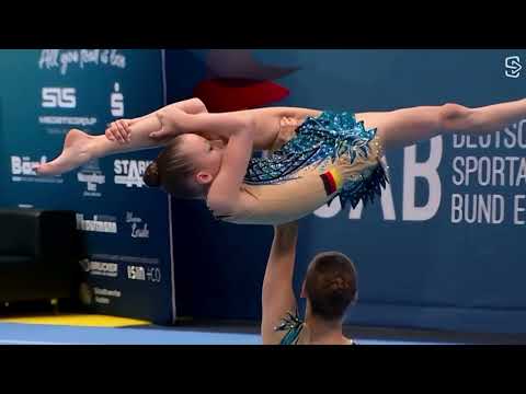LIMES Acro Cup 2025- Laura GUTEZEIT& Friedrike PFLANZ/ Pre-Youth WP Balance 