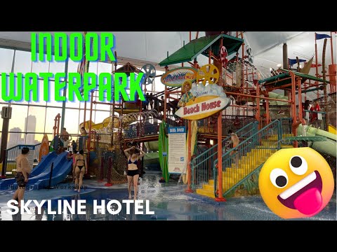 Indoor Waterpark 💦💦 Skyline Hotel Birthday 🎉 Party 🎉 #waterpark #niagarafalls #fun