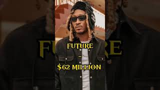 NET WORTH OF RAPPERS #shorts #nlechoppa #nbayoungboy #asaprocky #future