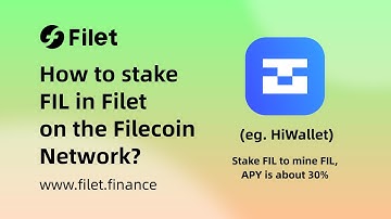 How to stake FIL in Filet on the Filecoin Network