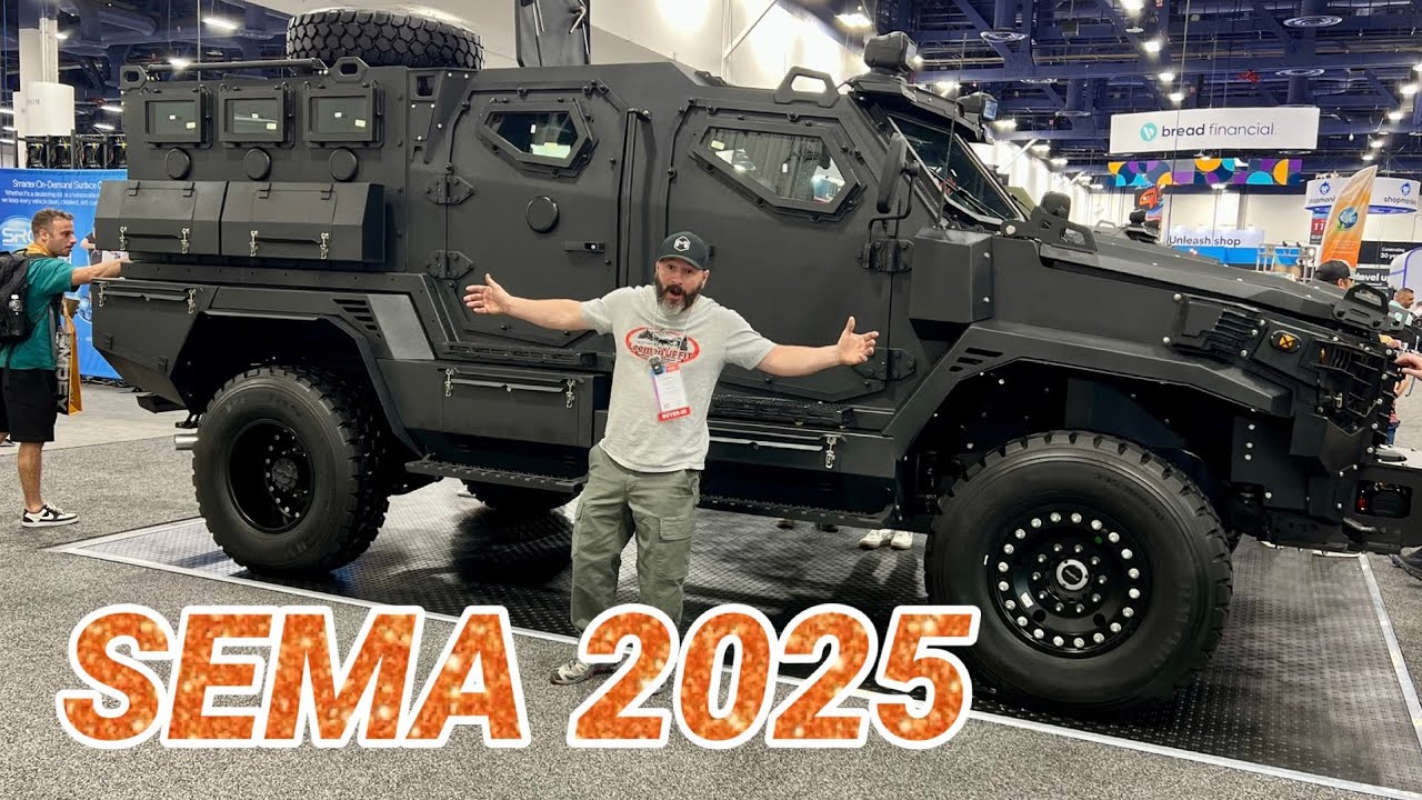 SEMA 2025 — хот-роды, кастомы и экзотические автомобили и транспортные средства