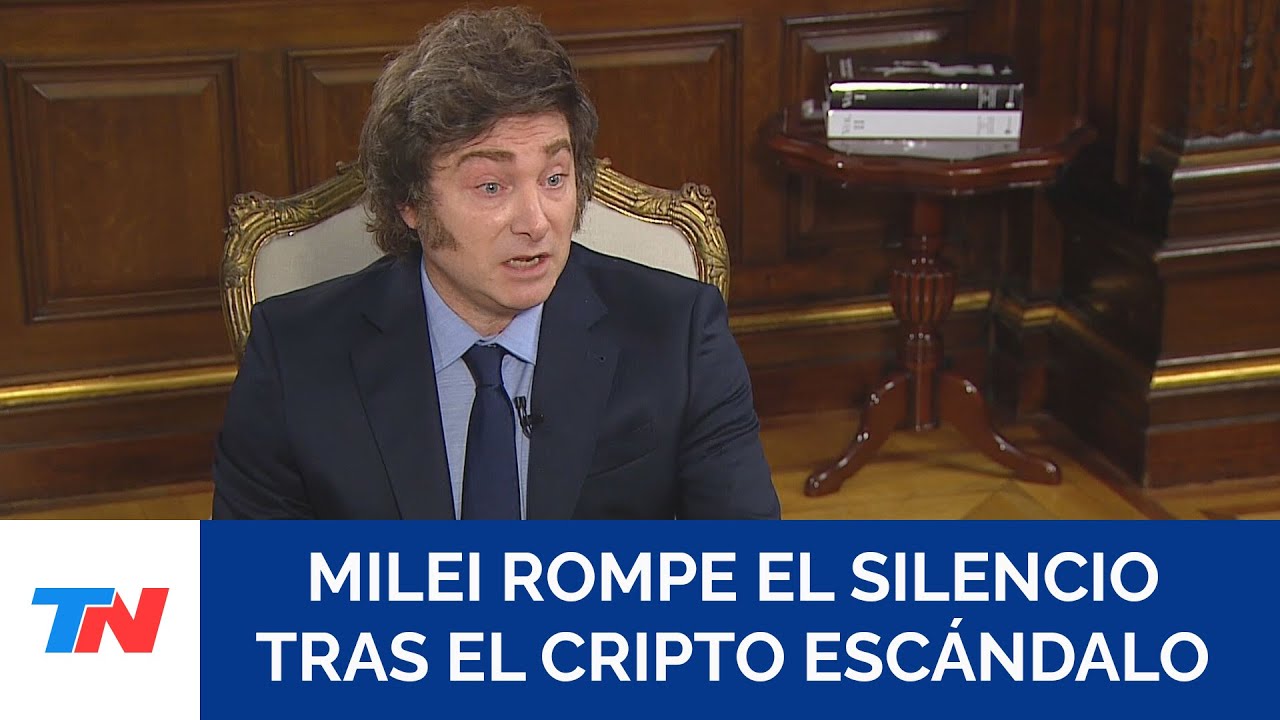 Milei sobre el escándalo de la criptomoneda Libra: 