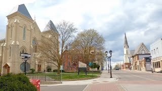 Historic Downtown Newmarket Ontario Canada Travel 4k