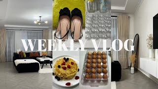 Home Upgrade,New Curtains|Fluffy Pancake Recipe|Shopping haul|Window Shopping|Cooking 
