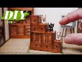 【昭和レトロ】階段箪笥の作り方 ミニチュアで掘りごたつのある和室を作る方法 #5