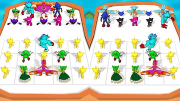 Merge Super : Monster Fight #5  - All level - Android Gameplay