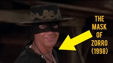 The Mask of Zorro (1998) : 10 Weird Facts They Never Told You