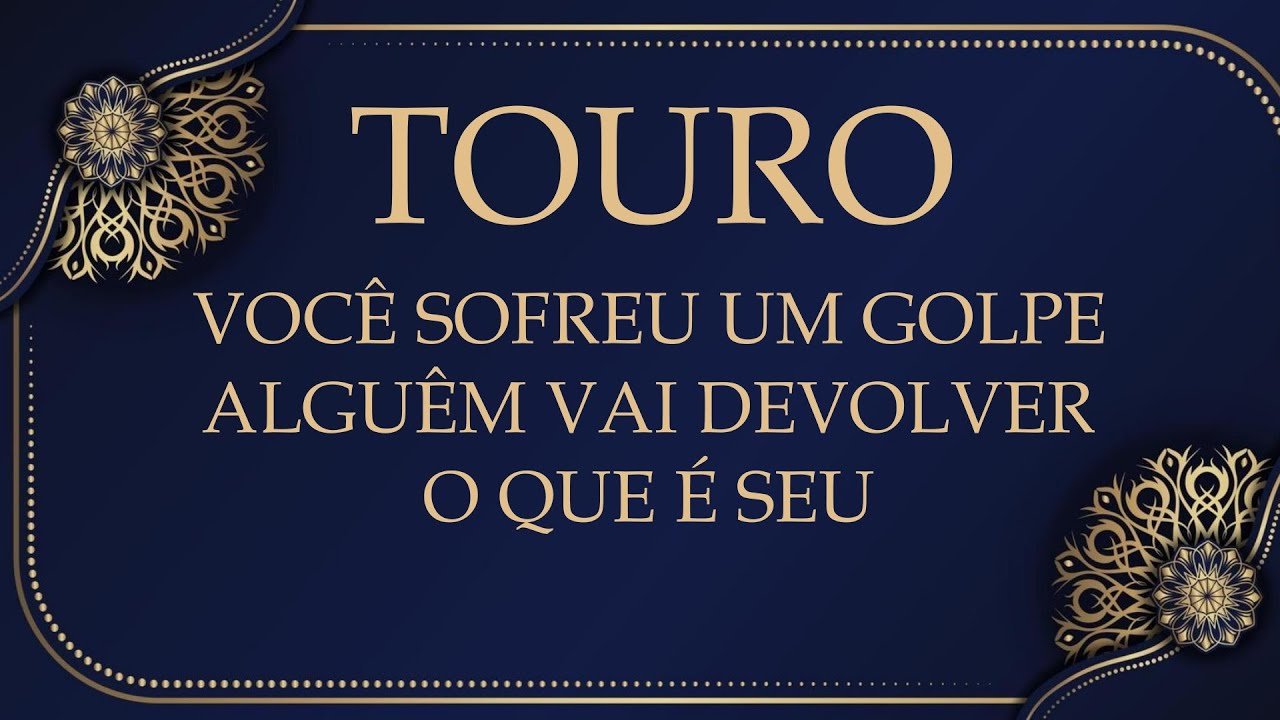 🔮TOURO🔮UM REENCONTRO VAI ACONTECER, O QUE É SEU VAI SER DEVOLVIDO