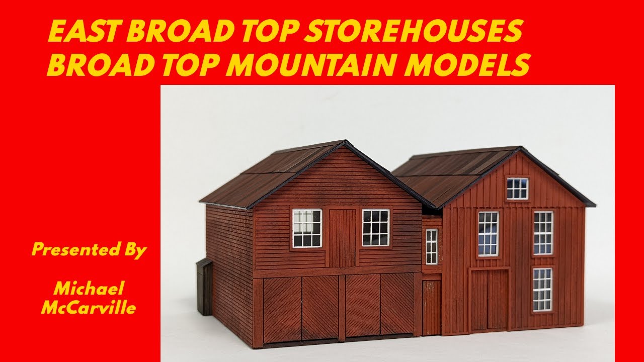 Ep 176 HOWTO EBT Storehouses, Broad Top Mountain Models YouTube