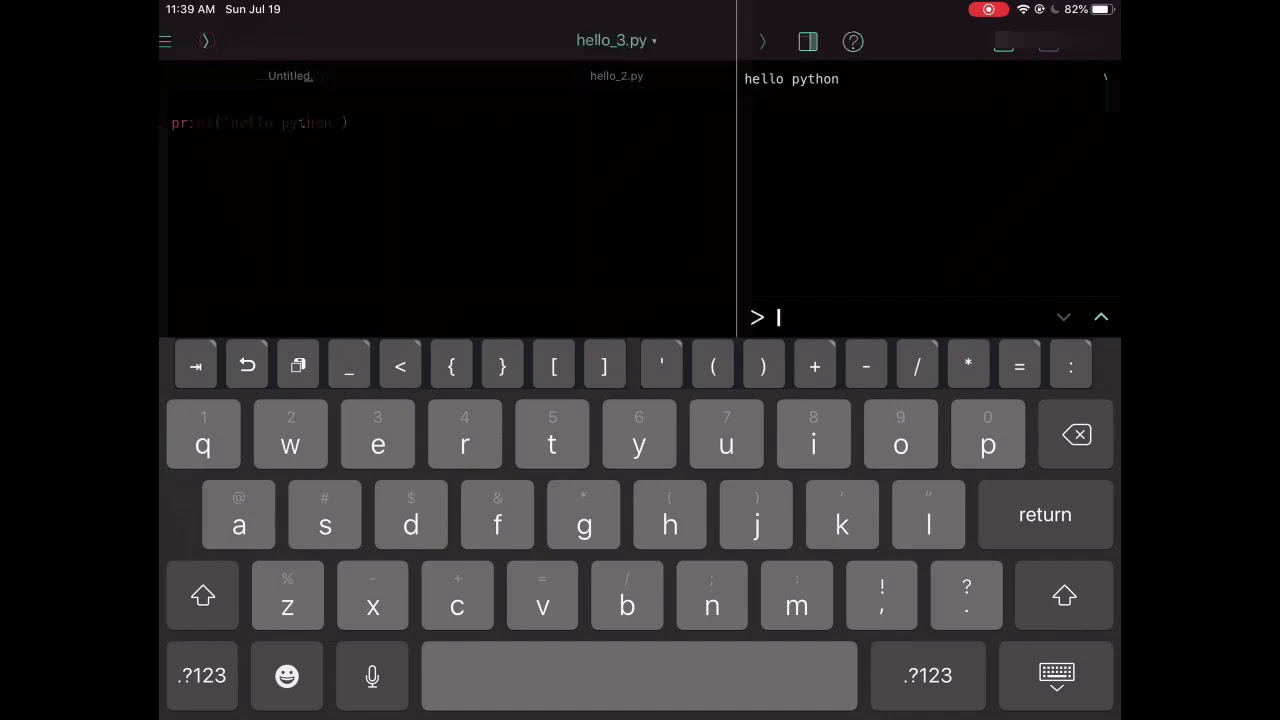 Learn Python Using Pythonista - YouTube