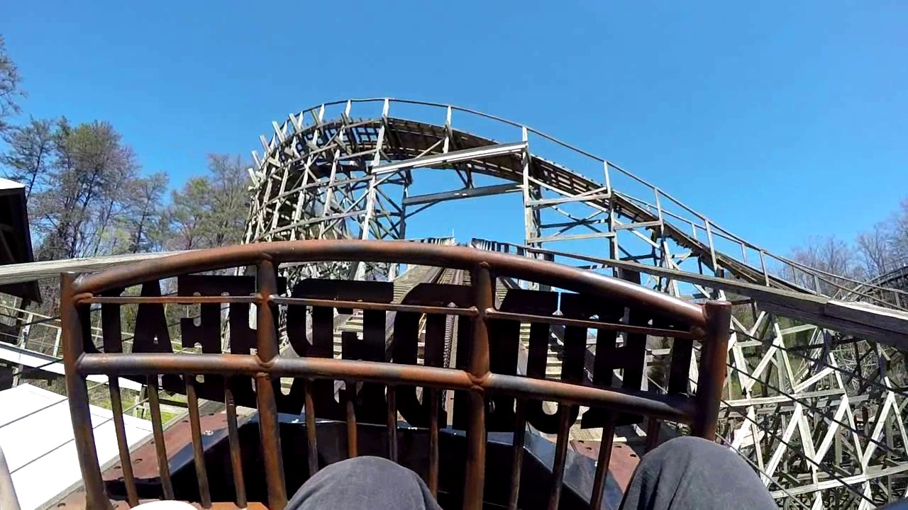 Thunderhead Wooden Coaster at Dollywood YouTube