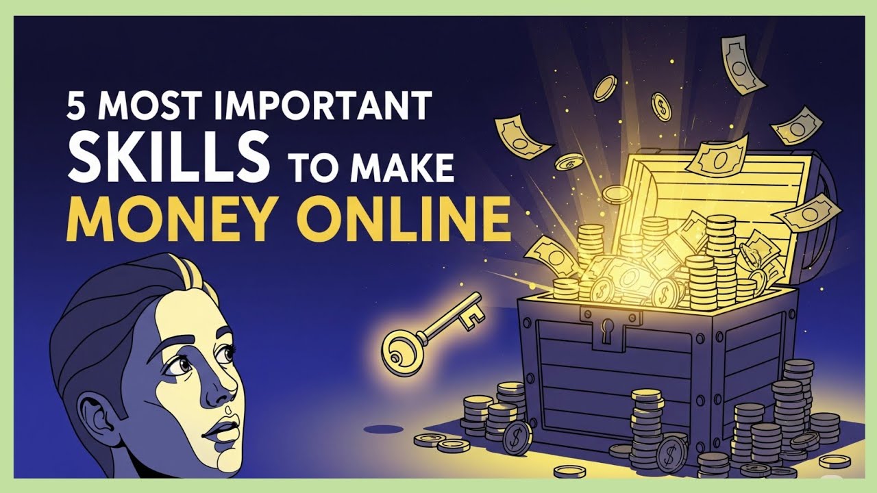 THE 5 MOST IMPORTANT SKILLS TO MAKE MONEY ONLINE. - YouTube