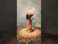 model #model #models #miniature #woman #girl #fire #fenix #fantasy #angel #furry #diorama #red