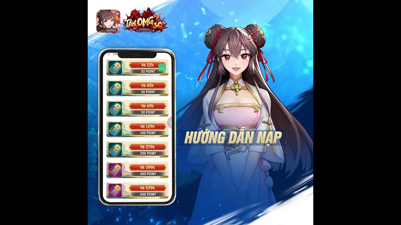 OMG 3Q - VNG | Nạp lần đầu - Nhận ngay quà khủng