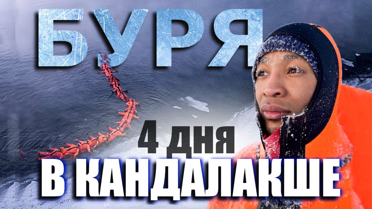 Буря отдыхает в Кандалакше