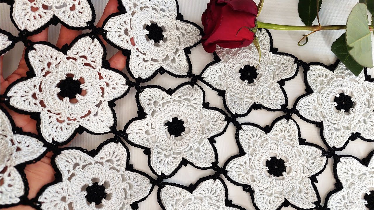 Beautiful Crochet Motif | Flower Pattern Tutorial