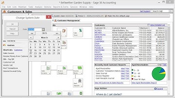 Sage 50 Accounting Lesson 1 2 The Sage 50 Navigation Centers