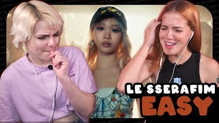 LE SSERAFIM (르세라핌) 'EASY' MV Reaction | K!Junkies