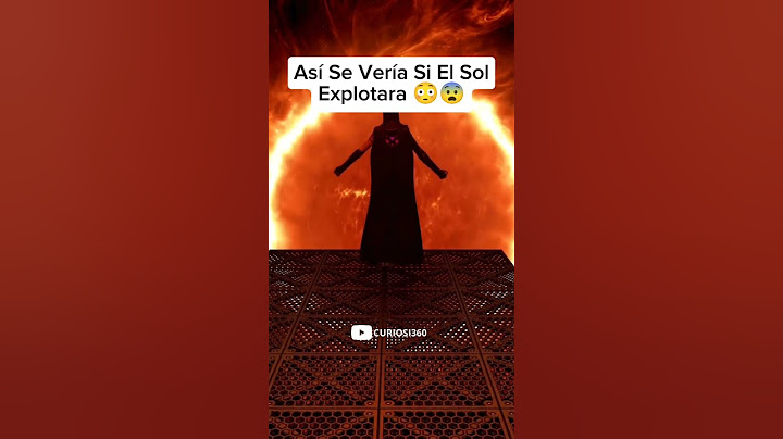 Así Se Vería Si El Sol Explotara 😳😨 #sol #explosion #miedo #SabiasQue #datoscuriosos #interesante