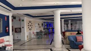 梅里達4星級飯店的早餐自助吧 Desayuno en TRYP Mérida Medea Hotel