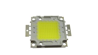 √ Overheating 100W LED array. Перегрев светодиодной матрицы 100Вт.