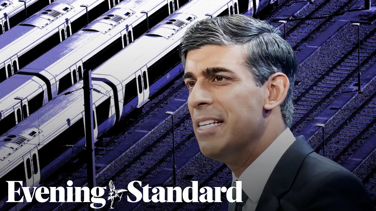 Rishi Sunak criticised by former Tory prime ministers over decision to scrap HS2 northern leg