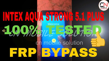 INTEX AQUA STRONG 5.1 PLUS FRP BYPASS