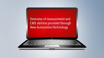 Overview of measurement and CMS abilities provided through New Automation Technology