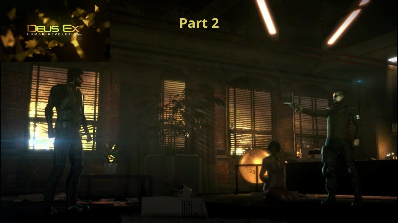 Deus Ex: Human Revolution. Part 2. SECURING SARIF'S MANUFACTURING PLANT (No Commentary)