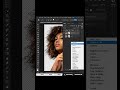 Como recortar cabelo no #photoshop #shorts