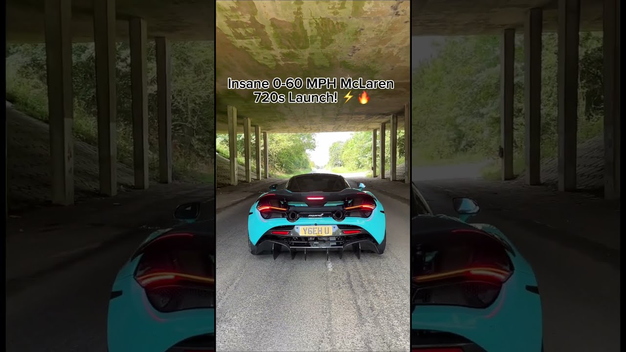 McLaren 720s 0 60mph Launch Mclaren Carlaunch 0to60 Mclaren720s Shorts