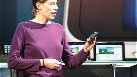 Moorestown announcement at Intel CES keynote