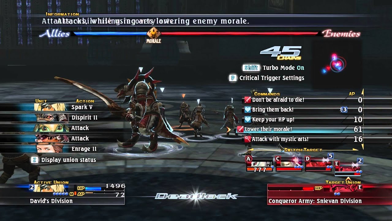 The Last Remnant PC : Base 1 Snievan Boss [1080p] Part 59