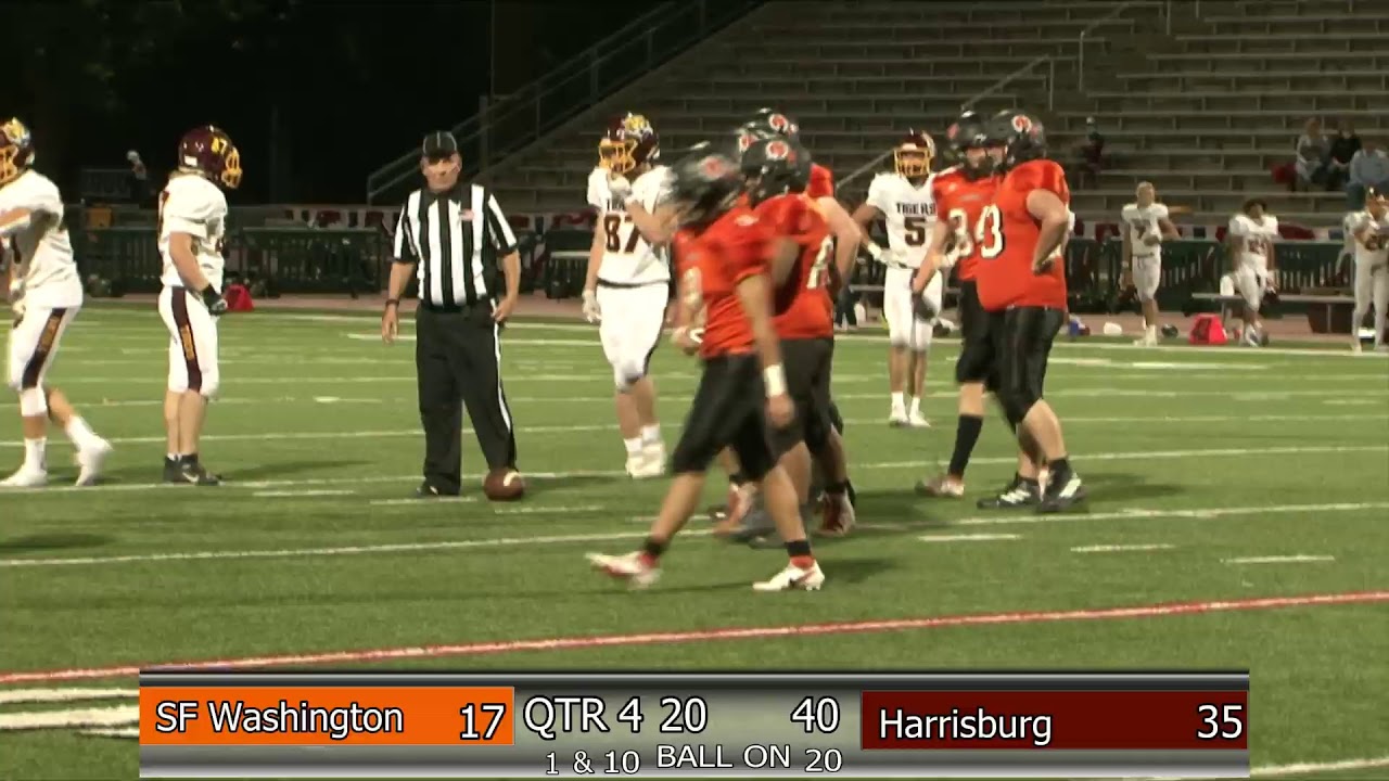 Harrisburg Tigers at the Washington Warriors Varsity Football YouTube