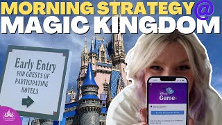 2024 Early Entry Strategy at Magic Kingdom using Genie PLUS at Disney World | TOP Tips & Tricks
