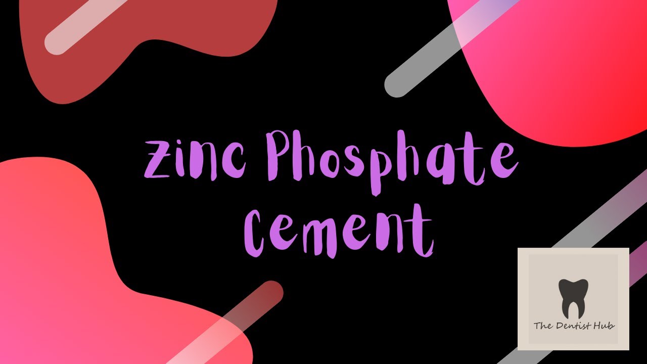Zinc Phosphate Cement Quick and Easy Dental Cements YouTube