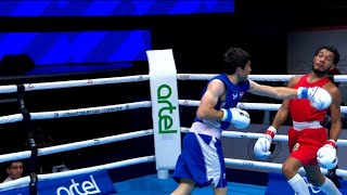 R16 (57KG) DO NASCIMENTO LUIZ (BRA) vs VOHIDOV ASROR (TJK) | IBA World Boxing Championships 2023