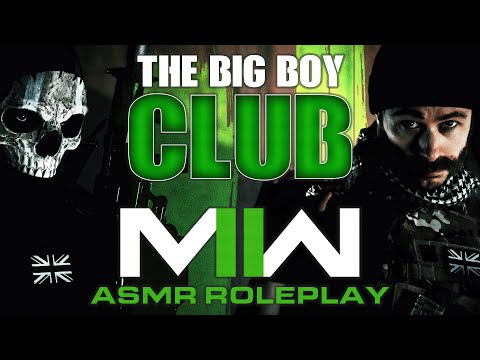 The Big Boy Club 🇬🇧 Price & Ghost Roleplay | MW2 ASMR