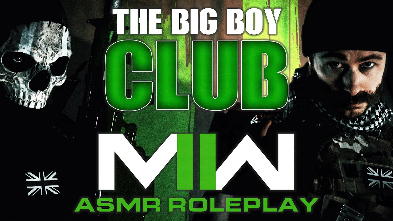 The Big Boy Club 🇬🇧 Price & Ghost Roleplay | MW2 ASMR