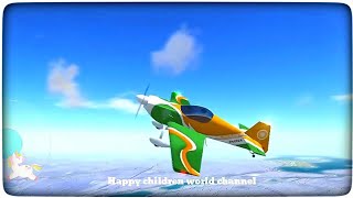 Pesawat terbang Kartun akrobat