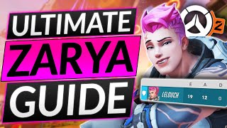 THE ULTIMATE ZARYA GUIDE for OVERWATCH 2 - BUBBLES, COMBOS, Mechanics and Tech screenshot 2