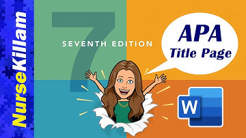 Hoe maak je een studententitelpagina in APA-formaat (7e editie) met Microsoft Word 2019