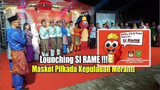 KPU Meranti Launching 'Si Rame', Maskot Pilkada 2020