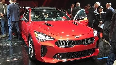 Kia Stinger GT Concept Official Review Video - Photo - Pics - Images - First Drive - Exclusive -2018