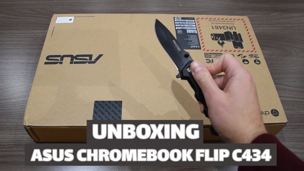Asus Chromebook Flip C434 UNBOXING et PREMIERES IMPRESSIONS 2019