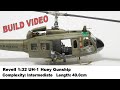 Full Build Video - 1:32 "Huey" Bell UH-1 Iroquois Gunship (Revell)