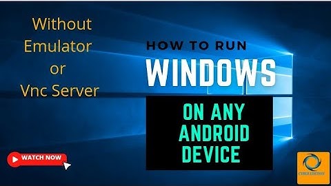 How To Run Windows In Any Android Device | Remote Desktop| | Without Emulator & Root | Easy Trick