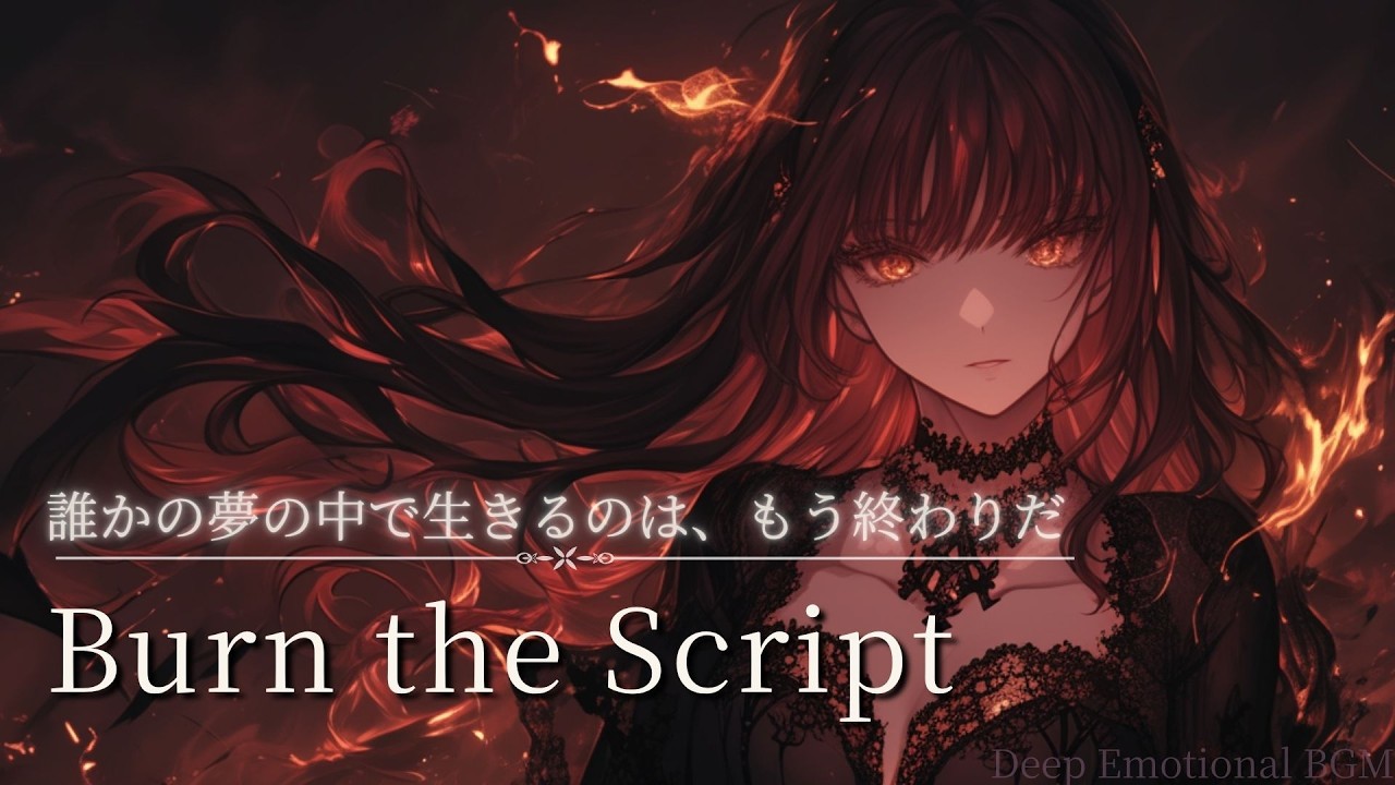 【Playlist】Burn the Script ｜Dark EDM × Emotional J-Rock × 重低音 ×疾走感｜作業用