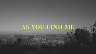As You Find Me - Hillsong UNITED (The War Within Cover) Lyrics chords