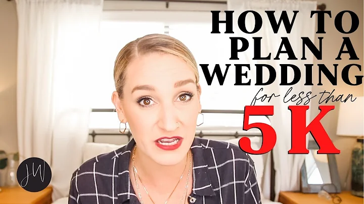 How to Plan A Wedding for LESS Than $5K?!